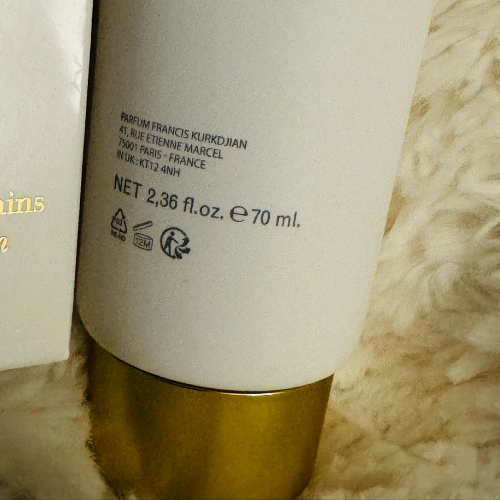 Maison Francis Kurkdjian À la rose Scented Hand Cream 2.4 oz. - Picture 6 of 6